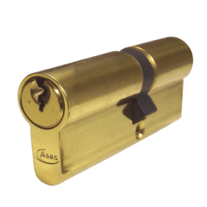 ASEC 5-Pin Euro Double Cylinder - 75mm 35/40 (30/10/35) KD PB