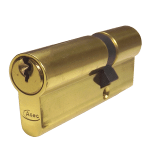ASEC 5-Pin Euro Double Cylinder - 80mm 30/50 (25/10/45) KD PB