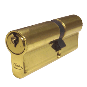 ASEC 5-Pin Euro Double Cylinder - 85mm 40/45 (35/10/40) KD PB