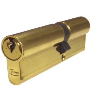 ASEC 5-Pin Euro Double Cylinder - 105mm 45/60 (40/10/55) KD PB