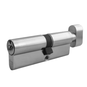 ASEC 5-Pin Euro Key & Turn Cylinder - 100mm 60/T40 (55/10/T35) KD NP