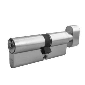 ASEC 5-Pin Euro Key & Turn Cylinder - 90mm 55/T35 (50/10/T30) KD NP
