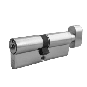 ASEC 5-Pin Euro Key & Turn Cylinder - 90mm 40/T50 (35/10/T45) KD NP