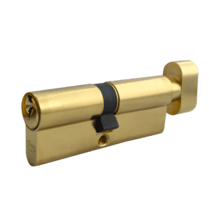 ASEC 5-Pin Euro Key & Turn Cylinder - 90mm 40/T50 (35/10/T45) KD PB