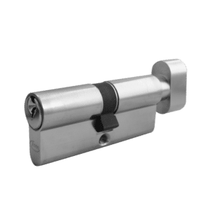ASEC 5-Pin Euro Key & Turn Cylinder - 80mm 35/T45 (30/10/T40) KD NP