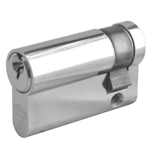ASEC 6-Pin Euro Half Cylinder - 50mm (40/10) KD NP