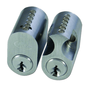 ASEC 6-Pin Scandinavian Oval External / Internal Cylinder - SC KD (Boxed)