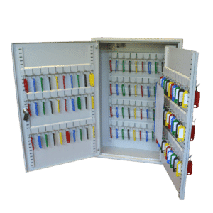 ASEC Key Cabinet - Key Locking - Cream - 200 Keys