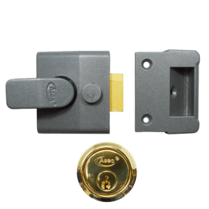 ASEC AS15 & AS19 Deadlocking Nightlatch - 40mm DMG - PB Boxed