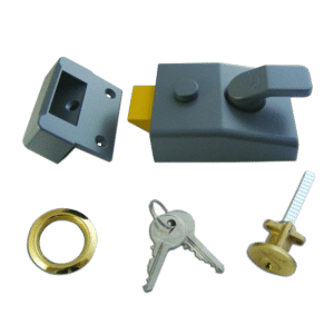 ASEC AS14 & AS18 Non-Deadlocking Nightlatch - 60mm DMG Case - PB Cyl Boxed