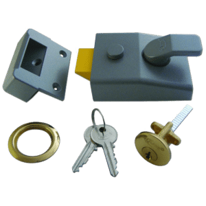 ASEC AS17 Non-Deadlocking Nightlatch - 60mm DMG Case - PB Cyl Boxed