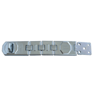 ASEC Galvanised Multi Link Concealed Fixing Hasp & Staple - 230mm GALV