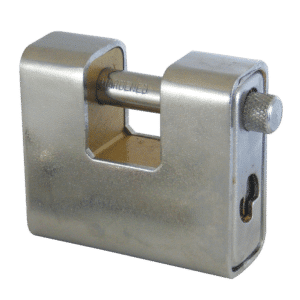 ASEC Steel Sliding Shackle Padlock - 60mm KD Boxed