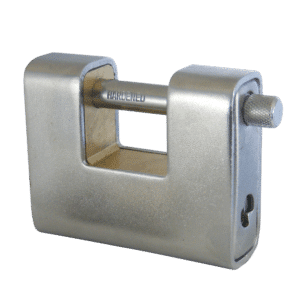 ASEC Steel Sliding Shackle Padlock - 90mm KD Boxed