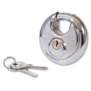 ASEC Discus Padlock - KA Boxed