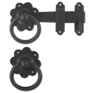 ASEC Ring Gate Latch - Black