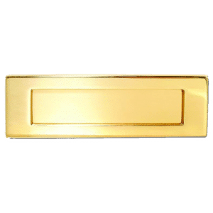 ASEC Victorian Letter Plate - 254mm PB Visi