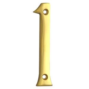 ASEC Metal Numerals - 76mm PB `1` Visi