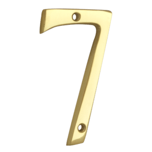 ASEC Metal Numerals - 76mm PB `7` Visi