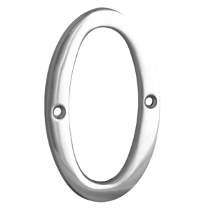 ASEC Metal Numerals - 76mm CP `0` Visi