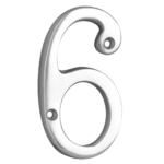 ASEC Metal Numerals - 76mm CP `6` Visi