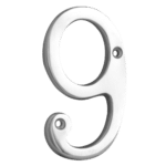ASEC Metal Numerals - 76mm CP `9` Visi