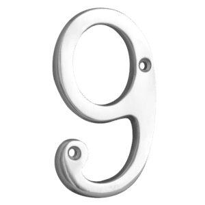 ASEC Metal Numerals - 76mm CP `9` Visi