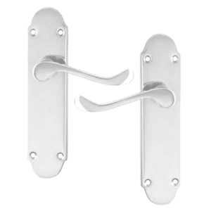 ASEC Oakley Plate Mounted Lever Furniture - CP Lever Latch Visi