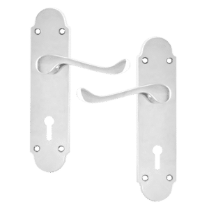 ASEC Oakley Plate Mounted Lever Furniture - CP Lever Lock Visi