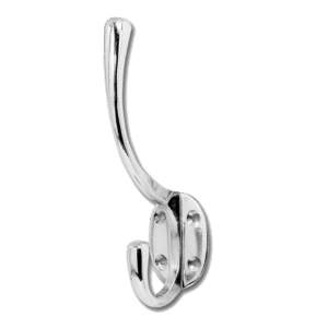 ASEC 150mm Oval Hat & Coat Hook - CP Visi