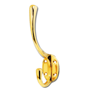 ASEC 150mm Oval Hat & Coat Hook - PB Visi