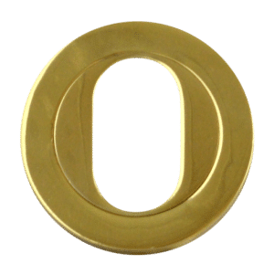 ASEC Concealed Fixing Escutcheon - PB Oval