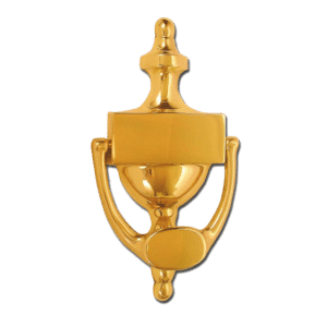 ASEC Victorian Door Knocker - PB
