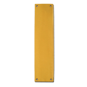 ASEC Victorian 70mm Wide Polished Brass Finger Plate - 300mm PB