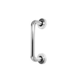 ASEC Bolt Fix Round Rose Aluminium Pull Handle - 150mm PAA