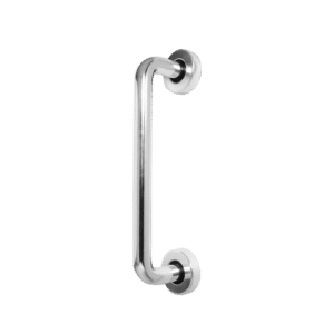 ASEC Bolt Fix Round Rose Aluminium Pull Handle - 225mm PAA