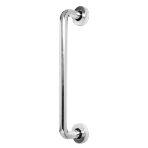 ASEC Bolt Fix Round Rose Aluminium Pull Handle - 300mm PAA