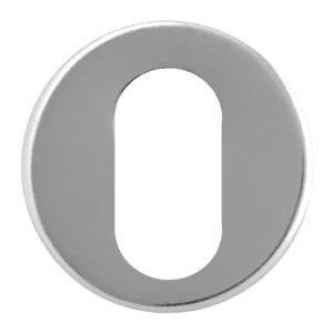 ASEC Aluminium Escutcheon - 10mm SAA Oval