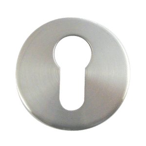 ASEC Stainless Steel Escutcheon - 5mm SS Euro