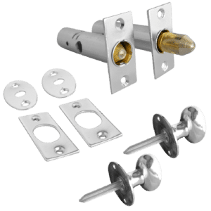 ASEC Door Security Rack Bolt & Turn - 60mm CP Visi