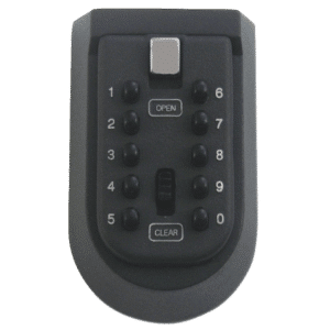 ASEC 6 Key Key Safe Complete With Cover - Black Boxed
