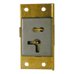 ASEC 20 1 Lever Cut Cupboard Lock - 64mm SB KA RH Visi