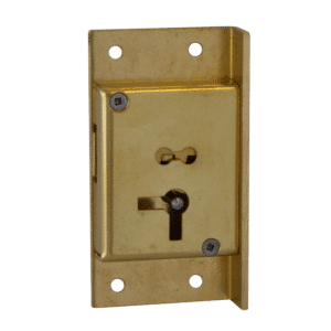 ASEC 61 4 Lever Cut Cupboard Lock - 64mm SB KD RH (Visi)