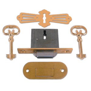 ASEC 185 2 Lever Desklock - 82mm SB KD Visi