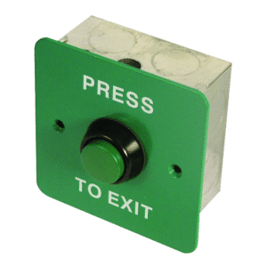 ASEC Press To Exit Green Button - `Press To Exit`