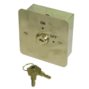 ASEC On/Off Key Switch - 1 Gang