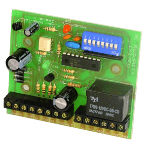 ASEC 12V/24V AC/DC Timer Relay - PCB Mounted
