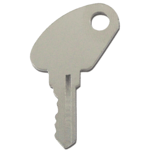 ASEC TS7554 Small Avocet Window Key - Small Avocet Key