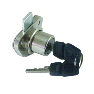 ASEC Deadbolt Furniture Lock Half Moon Plate - 22mm KD