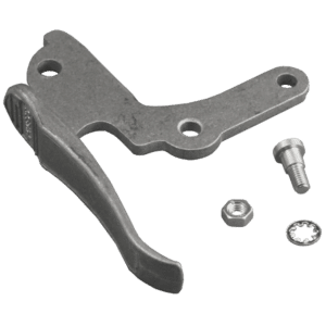 GARADOR GAR0085 Push Handle & Pin Garage Door Lock - Silver